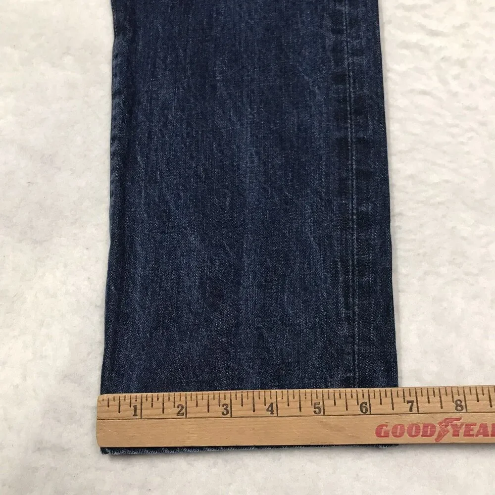 J CREW 770 Selvedge Jean Men 29x25 (29/32 tag) Kaihara Japanese Denim Cropped
